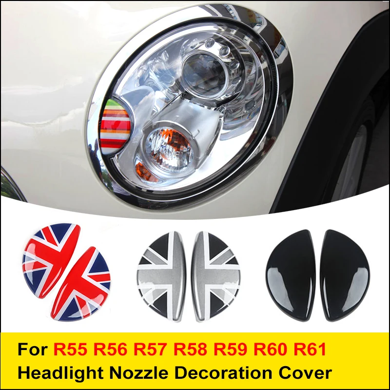 2Pcs Headlight Nozzle Decoration Cover Stickers For M Coope r S 1 club R 55 R 56 R 57 R 58 R 59 Country R 60 Car Accessories
2Pcs Headlight Nozzle Decoration Cover Stickers For M Coope r S 1 club R 55 R 56 R 57 R 58 R 59 Country R 60 Car Accessories