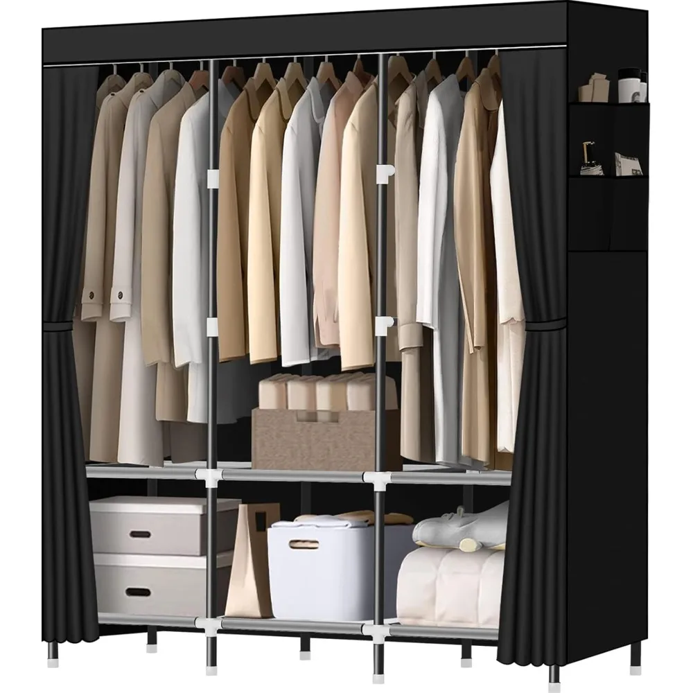 wardrobe closet,portable closet for bedroom Steel pipe diameter 19mm strong and sturdy Black portable closets for hanging clothe
wardrobe closet,portable closet for bedroom Steel pipe diameter 19mm strong and sturdy Black portable closets for hanging clothe