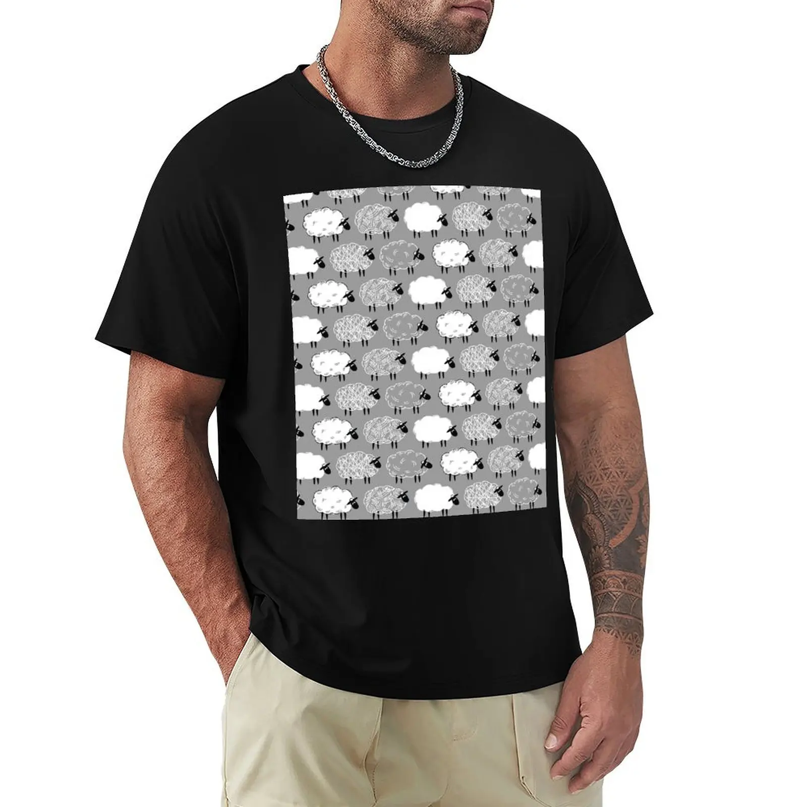 Sheep Well Pattern #1 T-Shirt Work Outdoor Short Sleeve Tee
Sheep Well Pattern #1 T-Shirt Work Outdoor Short Sleeve Tee