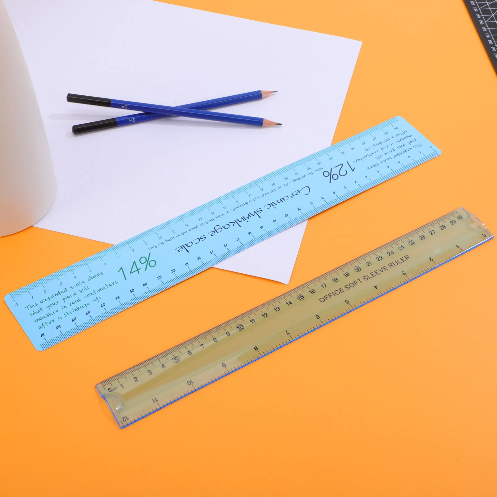 2Pcs Exquisite Plastic Ceramic Proportion Scale Ruler Multifunctional Clay Measuring Tool for Sculpture Pottery Shrinkage Scale
2Pcs Exquisite Plastic Ceramic Proportion Scale Ruler Multifunctional Clay Measuring Tool for Sculpture Pottery Shrinkage Scale