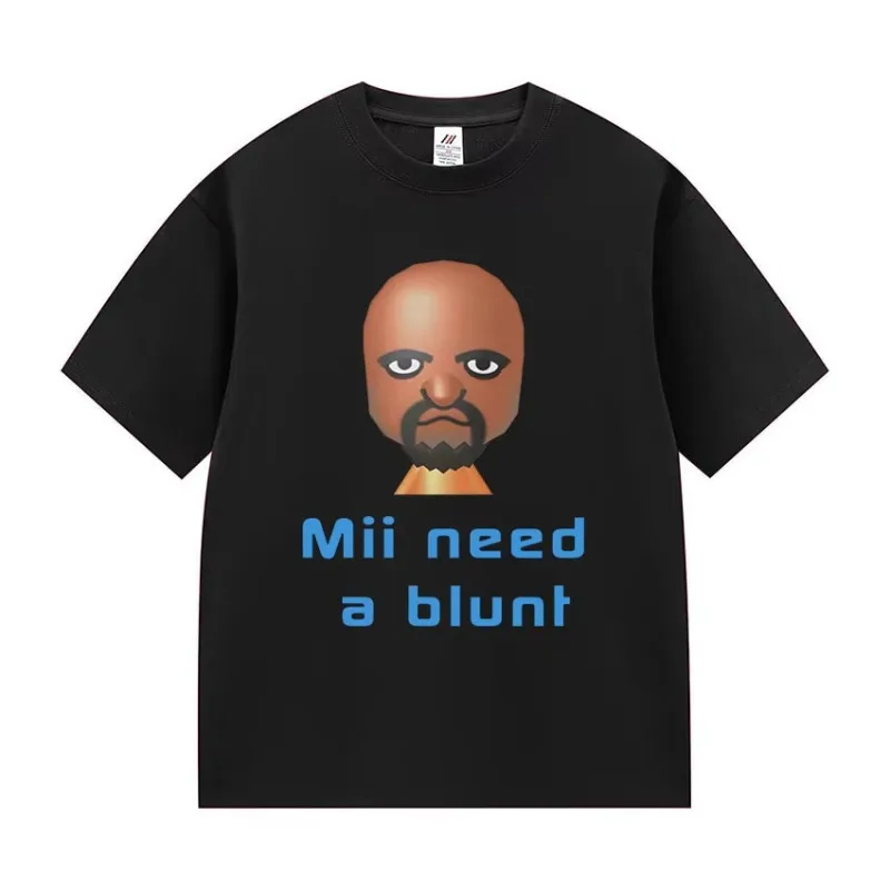 Funny Meme Mii Need A Blunt Graphics TShirt Women Harajuku Cotton T-shirt Casual Hot Sale Short Sleeve T-shirts Streetwear
Funny Meme Mii Need A Blunt Graphics TShirt Women Harajuku Cotton T-shirt Casual Hot Sale Short Sleeve T-shirts Streetwear