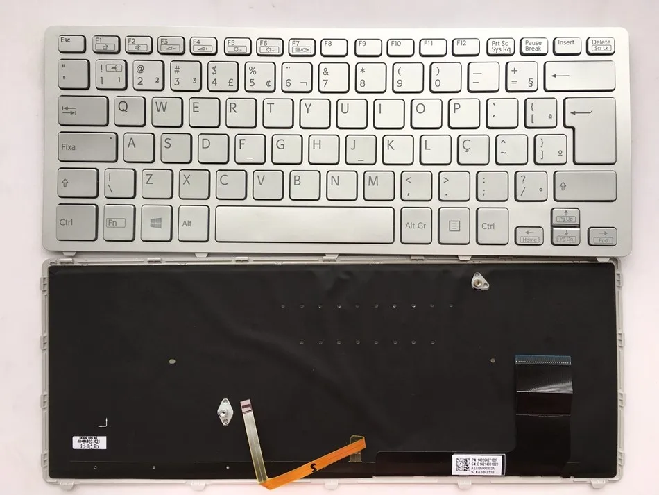 Brazil Backlit Laptop Keyboard For Sony SVF14N Vaio Fit 14N SVF14N100C SVF14N13CXB SVF14N21CXB Series BR Layout
Brazil Backlit Laptop Keyboard For Sony SVF14N Vaio Fit 14N SVF14N100C SVF14N13CXB SVF14N21CXB Series BR Layout