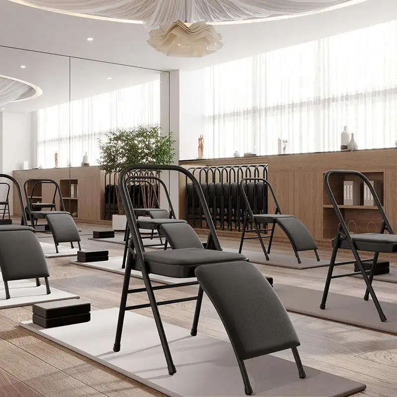 Изготовленный на заказ металлический многофункциональный складной гибкий инструмент для силовых тренировок с открытой спиной, съемный стул для йоги
Изготовленный на заказ металлический многофункциональный складной гибкий инструмент для силовых тренировок с открытой спиной, съемный стул для йоги