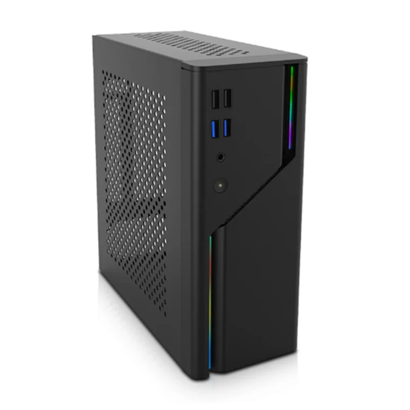 AT93-A09R Мини-компьютер Настольный пустой корпус 5 В ARGB-панель 4 USB Поддержка Маленький источник питания 1U Основная плата Itx
AT93-A09R Мини-компьютер Настольный пустой корпус 5 В ARGB-панель 4 USB Поддержка Маленький источник питания 1U Основная плата Itx