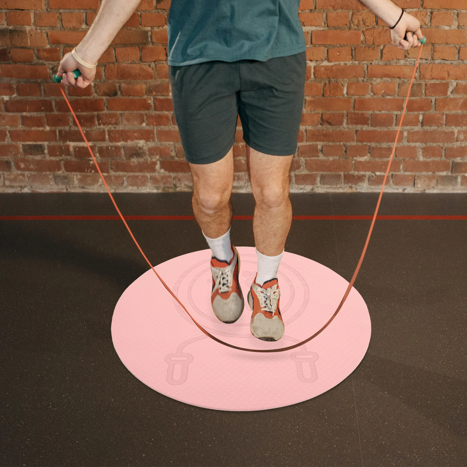 Anti-slip Skipping Rope Mat Jump for Carpet Mats Thicken Indoor Padded Tpe Round Travel Non-slip Back
Anti-slip Skipping Rope Mat Jump for Carpet Mats Thicken Indoor Padded Tpe Round Travel Non-slip Back