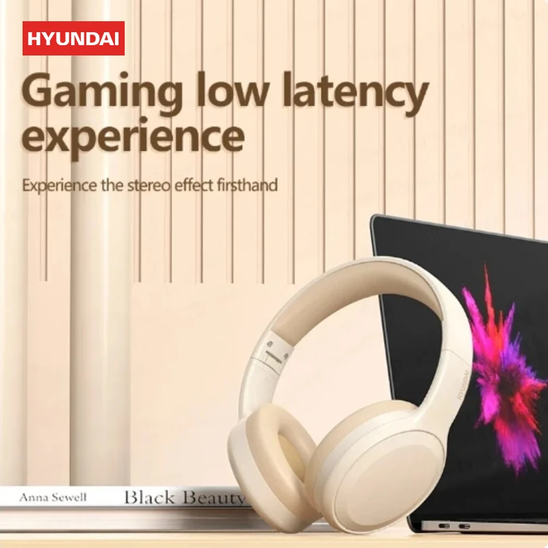 HYUNDAI TH30 Wireless Headphones Bluetooth 5.3 Earphones Foldable Gaming Headset Sport Headphone with Mic Music Earbuds Original
HYUNDAI TH30 Wireless Headphones Bluetooth 5.3 Earphones Foldable Gaming Headset Sport Headphone with Mic Music Earbuds Original