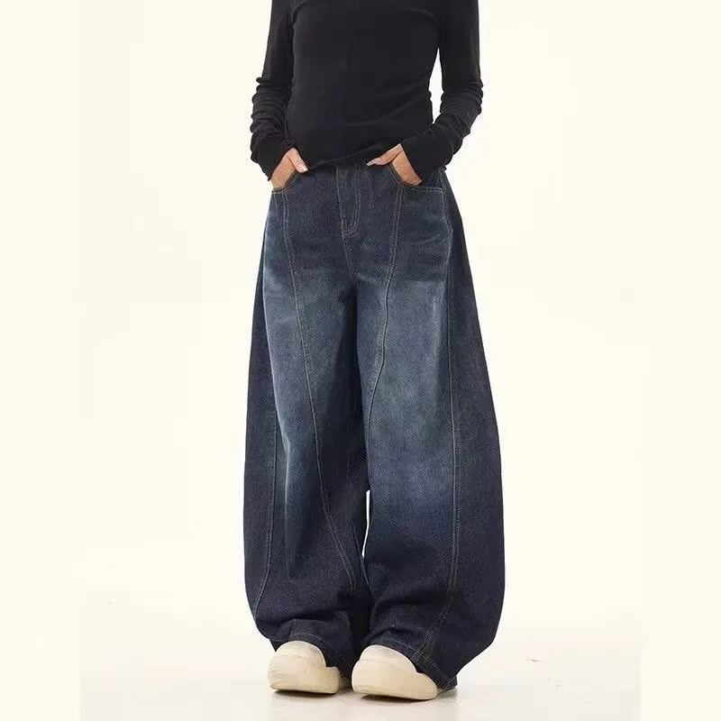 2026 Summer New American Retro Casual Jeans Men's Korean Fashion Men's Denim Baggy Wide Leg Pants Y2k Streetwear Unisex
2026 Summer New American Retro Casual Jeans Men's Korean Fashion Men's Denim Baggy Wide Leg Pants Y2k Streetwear Unisex