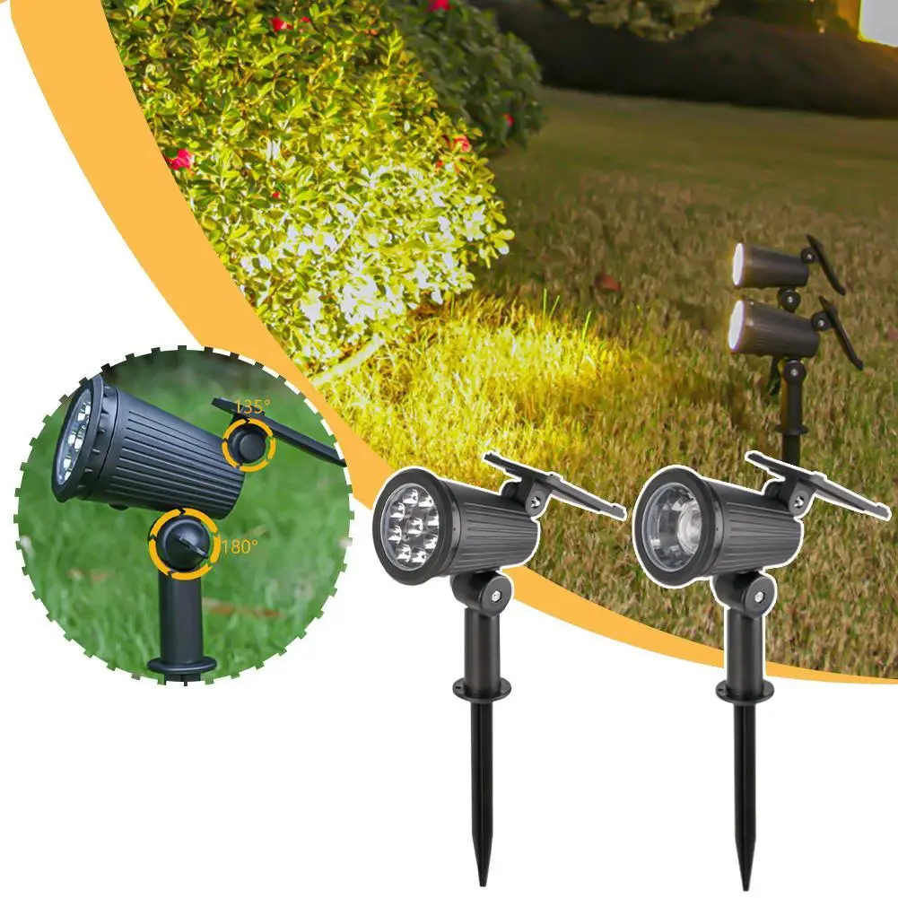 1/9LED Solar Spotlights,Outdoor IP65 Waterproof,Spot Lights,Brightness Adjustable For Garden Backyard Driveway Patio Law Decor
1/9LED Solar Spotlights,Outdoor IP65 Waterproof,Spot Lights,Brightness Adjustable For Garden Backyard Driveway Patio Law Decor
