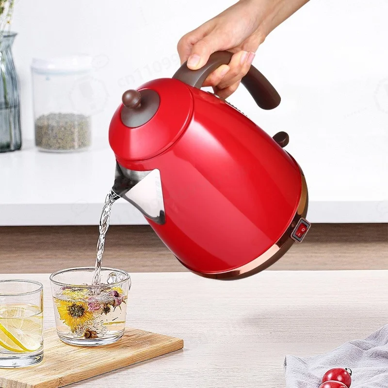 Vintage Keep Warm Electric Kettle 304 Stainless Steel Beautiful Water Boiler For Household Homestay Daily Use
Vintage Keep Warm Electric Kettle 304 Stainless Steel Beautiful Water Boiler For Household Homestay Daily Use