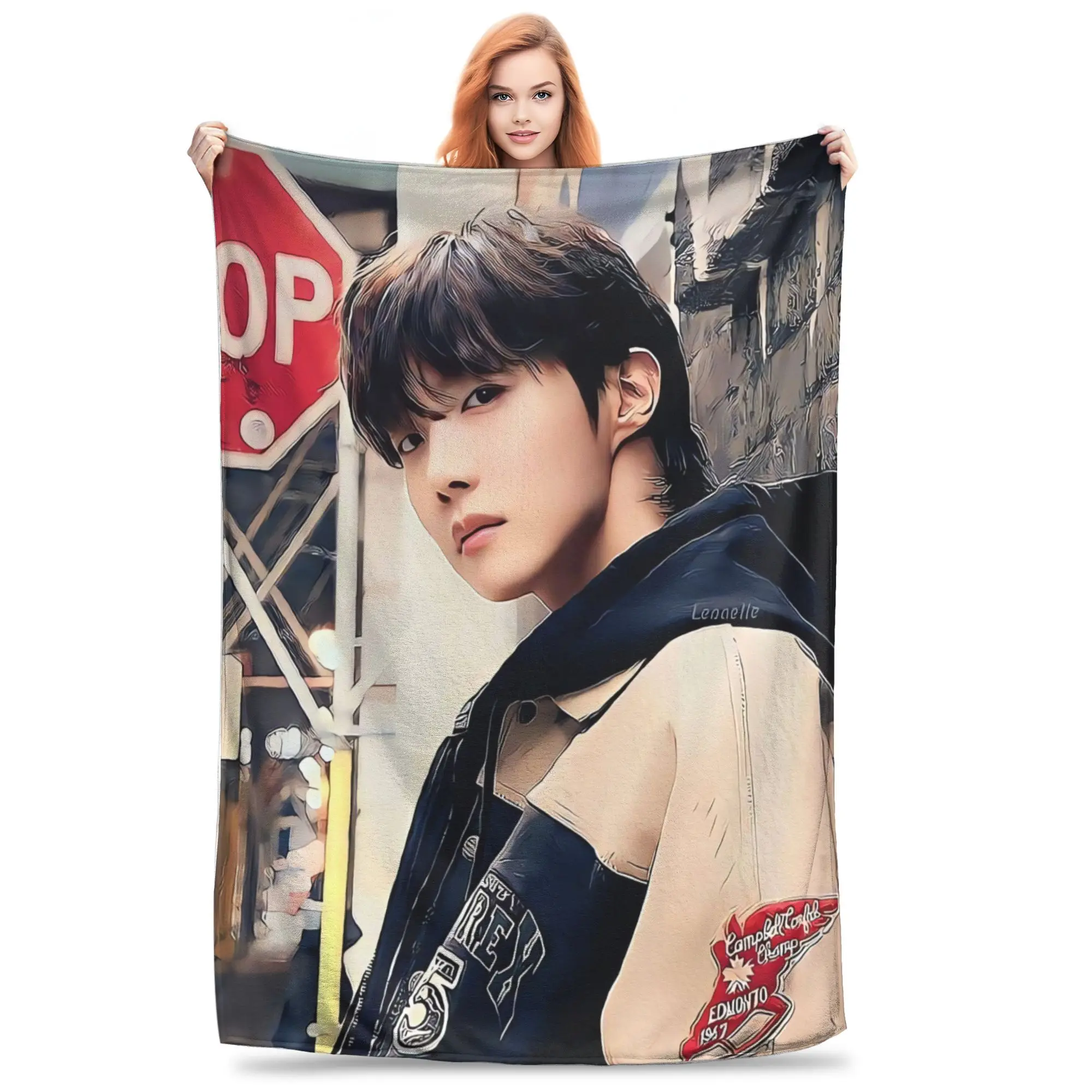 Aesthetic Pop Culture Blanket Throw 150x200cm Large Kpop Idol Merchandise Sofa Couch Decorative Fleece Blanket
Aesthetic Pop Culture Blanket Throw 150x200cm Large Kpop Idol Merchandise Sofa Couch Decorative Fleece Blanket