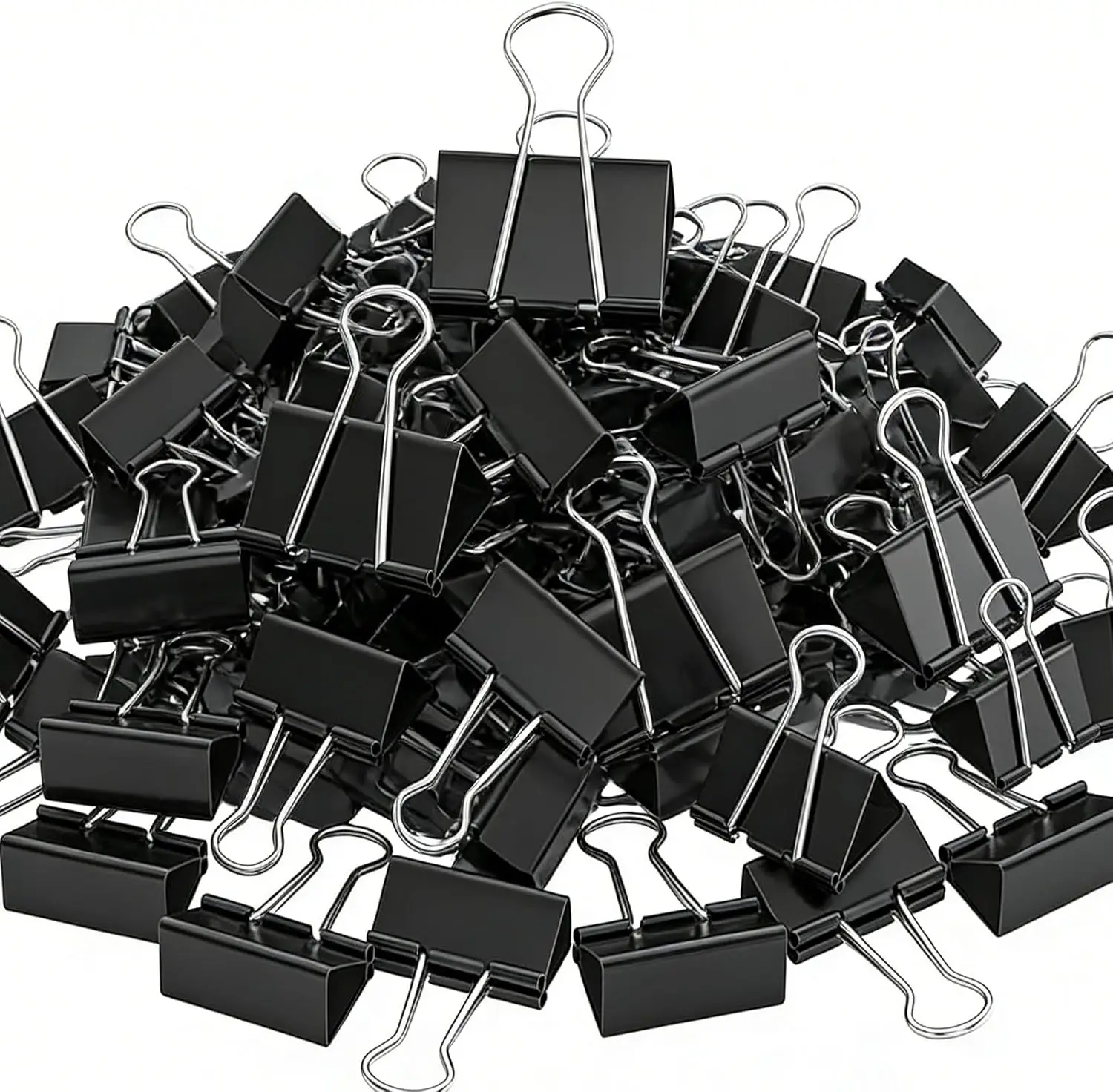 200 Count Binder Clips Assorted Sizes, 4 Sizes Large, Medium, Small, Mini Metal Paper Clamps, Bulk Black Clips Office Supplies
200 Count Binder Clips Assorted Sizes, 4 Sizes Large, Medium, Small, Mini Metal Paper Clamps, Bulk Black Clips Office Supplies