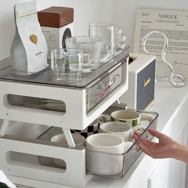 Drawer Style Cup Organizer with Dustproof Cover - Countertop Mug Holder, Tea Set Storage Rack, Coffee Cup Tidy Shelf
Drawer Style Cup Organizer with Dustproof Cover - Countertop Mug Holder, Tea Set Storage Rack, Coffee Cup Tidy Shelf