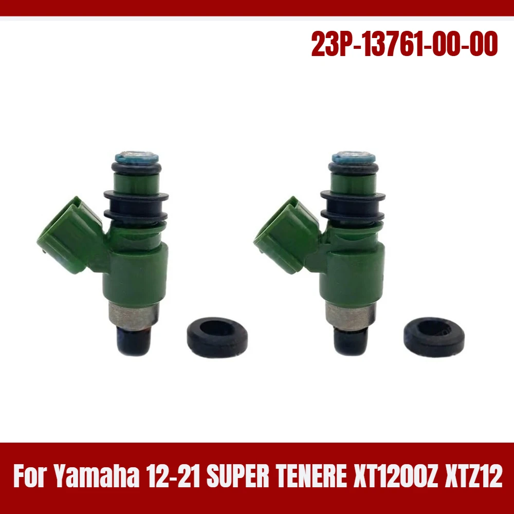 2Pcs Fuel Injectors 23P-13761-00-00 For Yamaha 12-21 SUPER TENERE XT1200Z XTZ12
2Pcs Fuel Injectors 23P-13761-00-00 For Yamaha 12-21 SUPER TENERE XT1200Z XTZ12