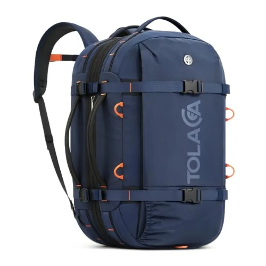 Travel Backpack for Men Women, 40L-50L Carry On Backpack with Wet Dry Compartment, Flight Approved Laptop Daypack Fits 15.6", C
Travel Backpack for Men Women, 40L-50L Carry On Backpack with Wet Dry Compartment, Flight Approved Laptop Daypack Fits 15.6", C