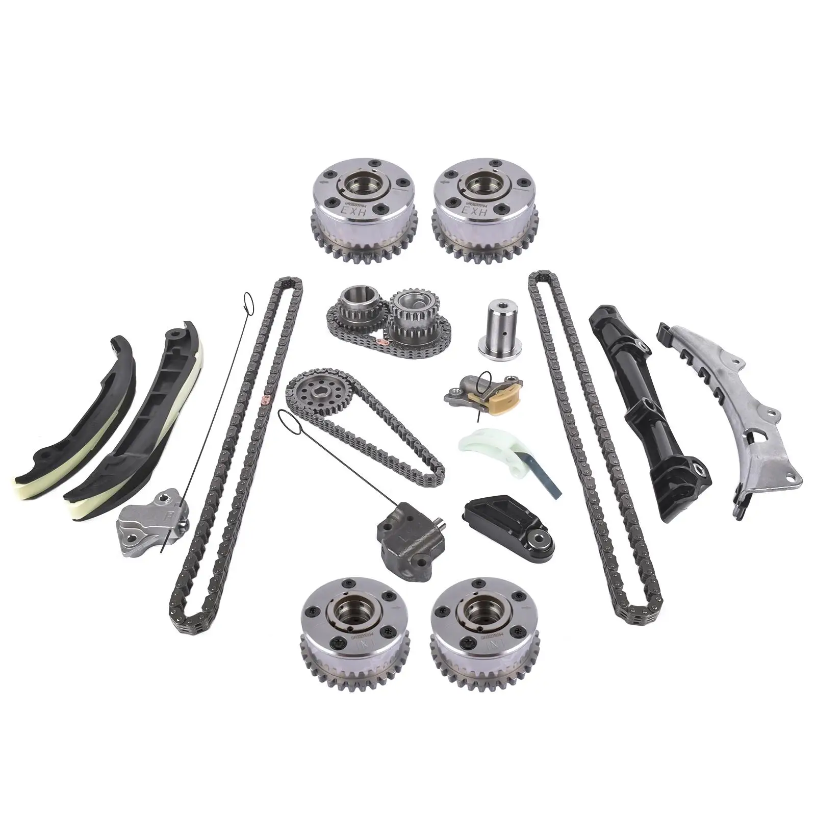 Комплект шестерен цепи ГРМ VVT подходит для Chrysler Town и Country Dodge Jeep Ram 1500 3,6 л 5184356 AE 05184356 АД 05184357 AE
Комплект шестерен цепи ГРМ VVT подходит для Chrysler Town и Country Dodge Jeep Ram 1500 3,6 л 5184356 AE 05184356 АД 05184357 AE