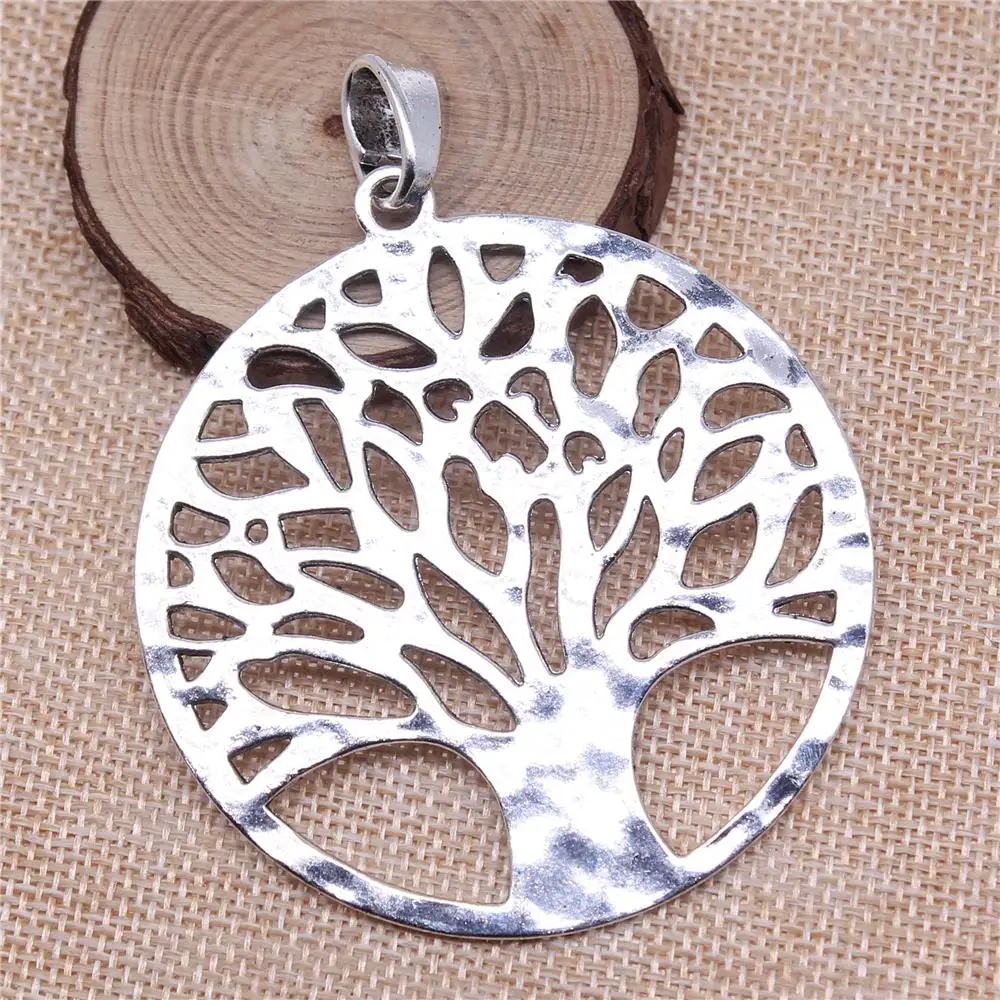10pcs 70x70mm Antique Silver Color Tree Of Life Charms For Jewelry Making DIY Jewelry Findings
10pcs 70x70mm Antique Silver Color Tree Of Life Charms For Jewelry Making DIY Jewelry Findings