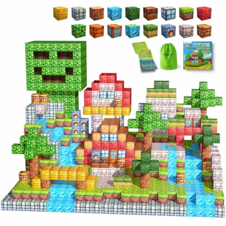 100PCS Magnetic Blocks Toys for,Magnetic BuildIing Blocks Cubes, STEM Montessori Stacking Magnetic Tiles Toys for Toddlers Boys
100PCS Magnetic Blocks Toys for,Magnetic BuildIing Blocks Cubes, STEM Montessori Stacking Magnetic Tiles Toys for Toddlers Boys