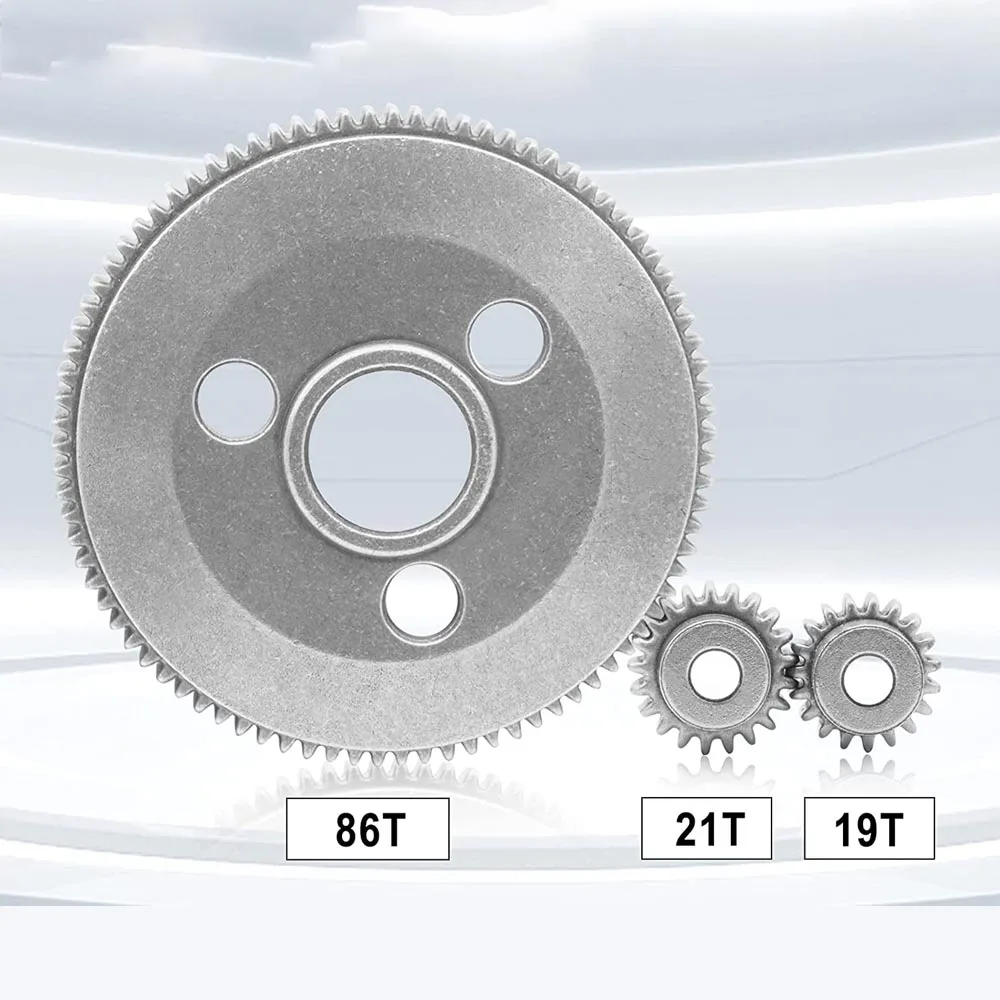 OGRC Steel 48P 86T Spur Gear with 19T 21T Pinions Gear for Traxxas 1/10 Slash 2WD Rustler 2WD Stampede 2WD Upgrade Parts
OGRC Steel 48P 86T Spur Gear with 19T 21T Pinions Gear for Traxxas 1/10 Slash 2WD Rustler 2WD Stampede 2WD Upgrade Parts