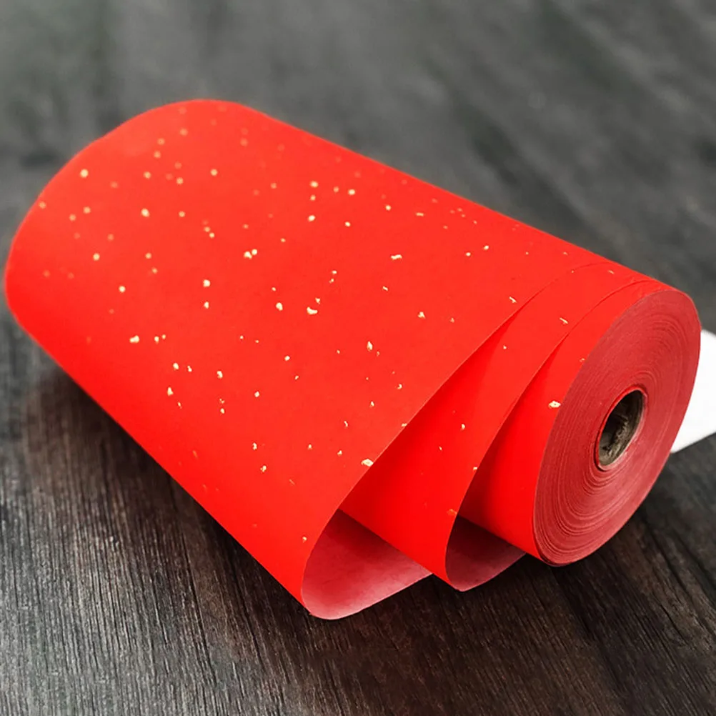 Red Xuan Paper Blank Couplet Thickened Rice Material Slow Infiltration Writing Folding Art Mount House Office Spring Festival 
Red Xuan Paper Blank Couplet Thickened Rice Material Slow Infiltration Writing Folding Art Mount House Office Spring Festival