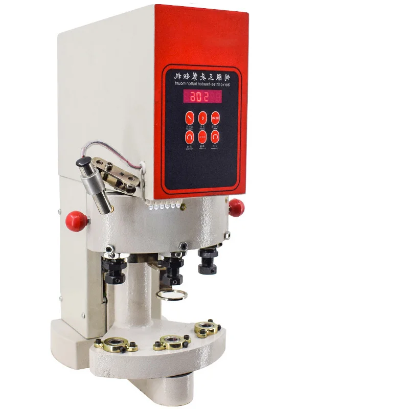 three-head electric buckle machine metal plastic four-in-one buckle counting infrared positioning anti-beater buckle machine
three-head electric buckle machine metal plastic four-in-one buckle counting infrared positioning anti-beater buckle machine