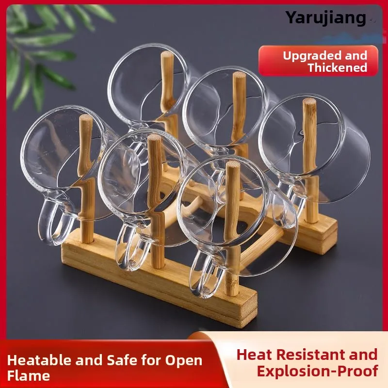 Thickened Explosion-Proof Glass Tea Cup Small Drinking Cup Tea Cup Chinese Style Mid-Aged Wind Tea Utensils Dining Utensils
Thickened Explosion-Proof Glass Tea Cup Small Drinking Cup Tea Cup Chinese Style Mid-Aged Wind Tea Utensils Dining Utensils