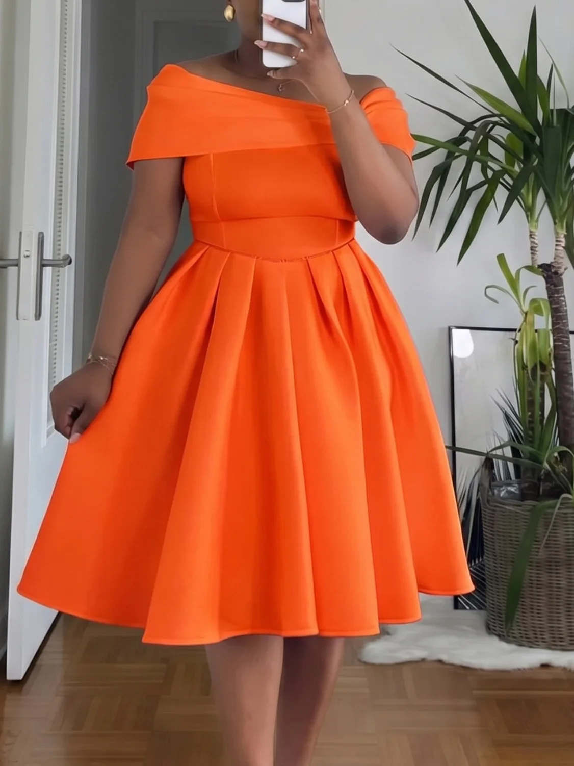 Women's High Waist Big Skirt Party Dress Summer Shoulder Baring Sexy Design for Festive Occasions
Women's High Waist Big Skirt Party Dress Summer Shoulder Baring Sexy Design for Festive Occasions