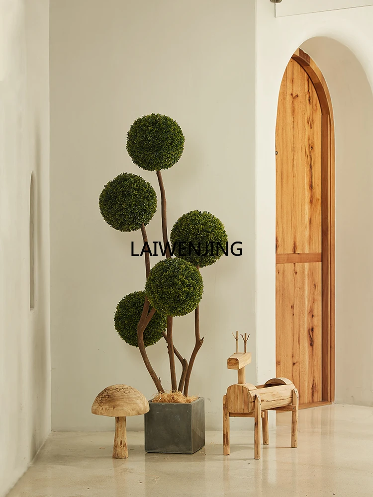 MQ simulation green plant spherical rice blue indoor bionic plant floor potted plant decorative tree ornament
MQ simulation green plant spherical rice blue indoor bionic plant floor potted plant decorative tree ornament