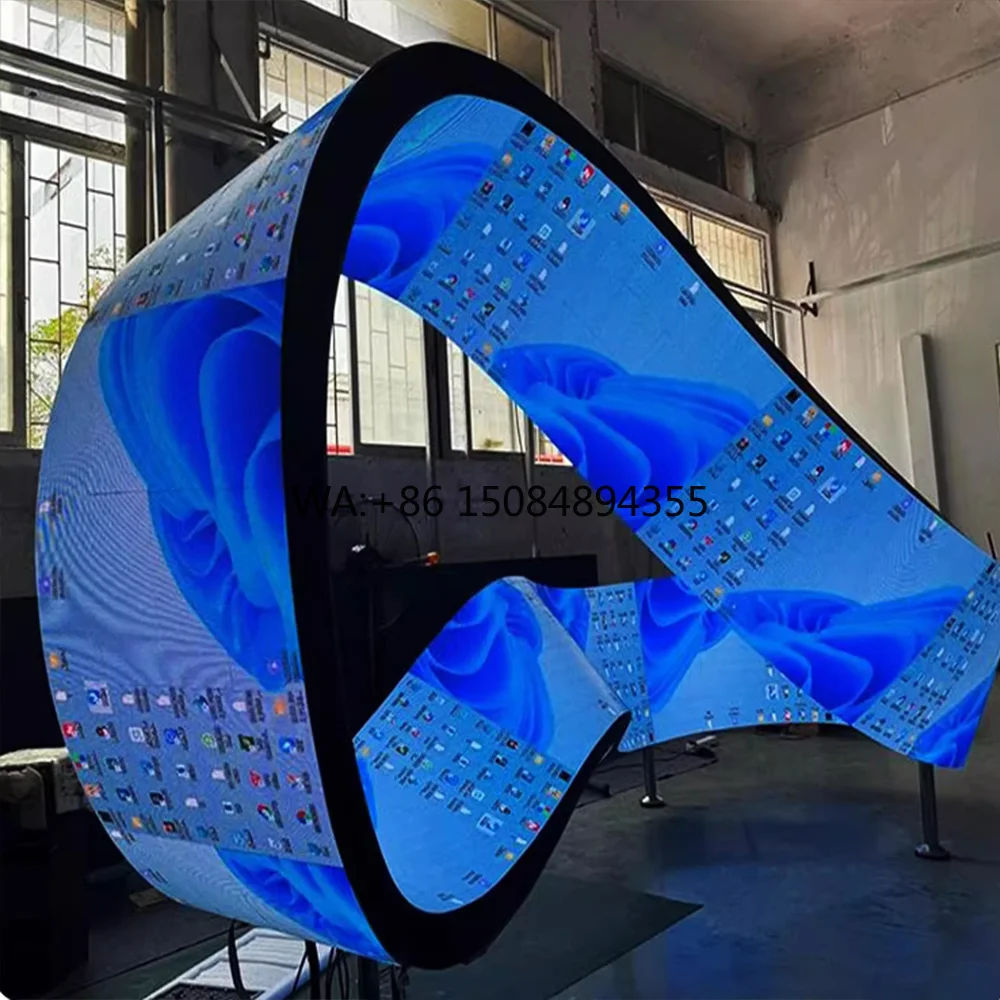 Digital LED Soft Flexible Module Display Screen Advertising Film LED Display Screen Curved LED Video Wall Screen.
Digital LED Soft Flexible Module Display Screen Advertising Film LED Display Screen Curved LED Video Wall Screen.