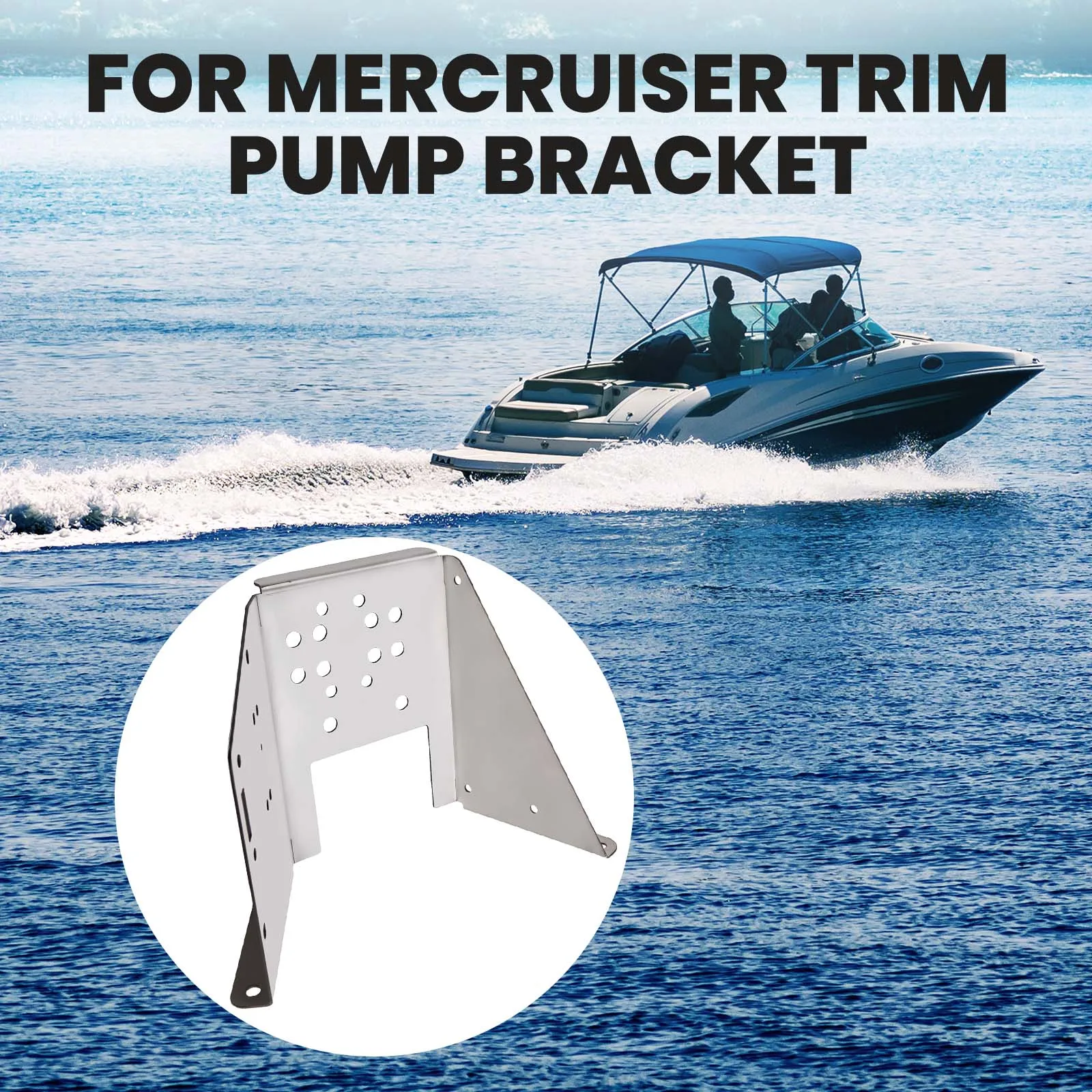 Stainless Steel Trim Pump Bracket Fits For Mercruiser Trim Pump New 862548A1 42419A1 PH200-T066
Stainless Steel Trim Pump Bracket Fits For Mercruiser Trim Pump New 862548A1 42419A1 PH200-T066