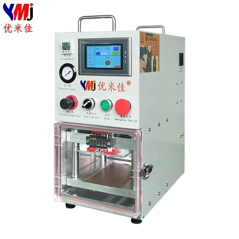 YMJ OCA Vacuum Laminator LCD Brokem Screen Repair Machine for iPhone 8 S7 edge S8 S9 Note 8 Replacement
YMJ OCA Vacuum Laminator LCD Brokem Screen Repair Machine for iPhone 8 S7 edge S8 S9 Note 8 Replacement