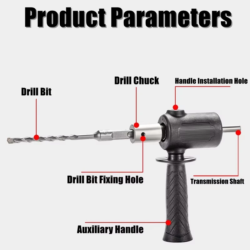 Portable Electric Drill To Electric Hammer Adapter Converter Multifunction Electric Drill Power Tool Accessories Conversion Head
Portable Electric Drill To Electric Hammer Adapter Converter Multifunction Electric Drill Power Tool Accessories Conversion Head