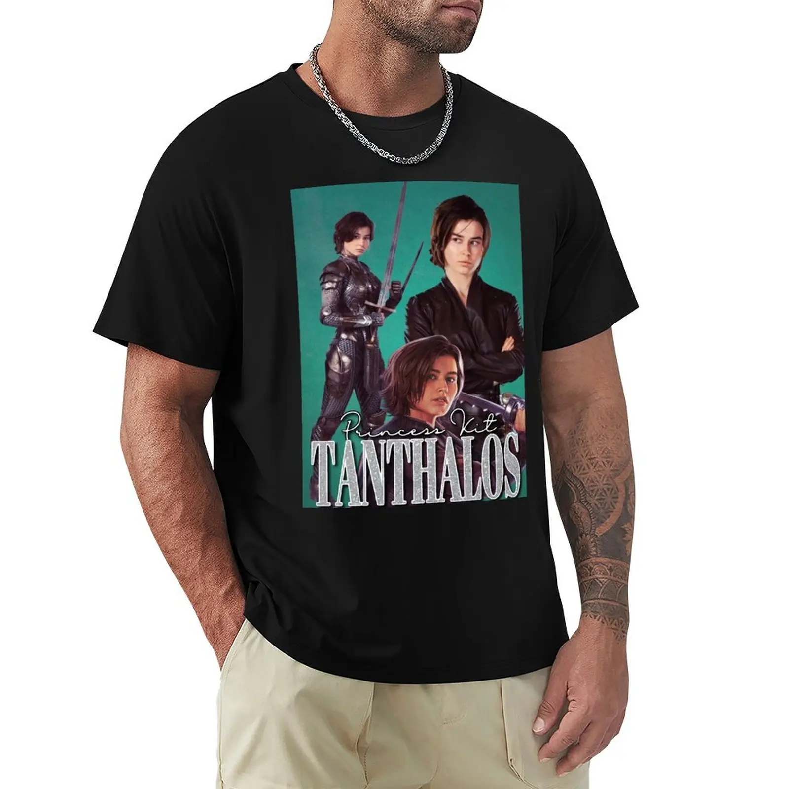 Kit Tanthalos vintage style T-Shirt Casual Daily Wear Short Sleeve Top
Kit Tanthalos vintage style T-Shirt Casual Daily Wear Short Sleeve Top