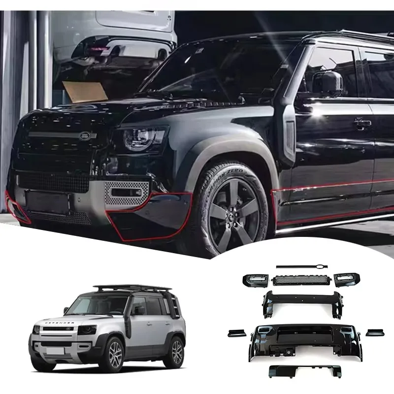 Black Front Rear Bumper Grille Black Body Kit for Defender 90 110 2022 2023 Refit Body Kits
Black Front Rear Bumper Grille Black Body Kit for Defender 90 110 2022 2023 Refit Body Kits