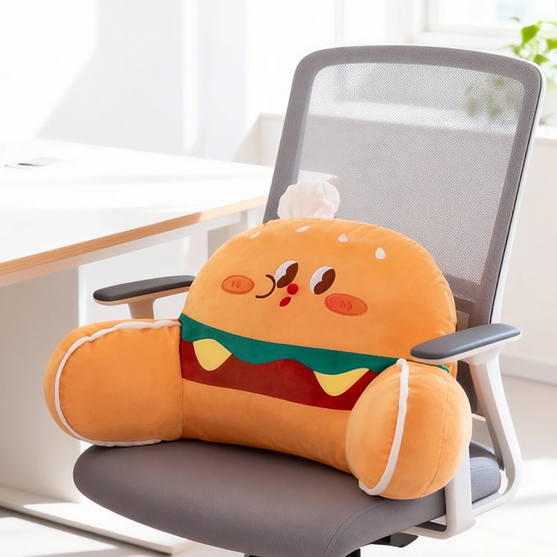 Cute French Fries Hamburger Cushion Lumbar Support Plush Toy Pillow Kids Stuffed Toys Room Decoration Birthday Gift
Cute French Fries Hamburger Cushion Lumbar Support Plush Toy Pillow Kids Stuffed Toys Room Decoration Birthday Gift