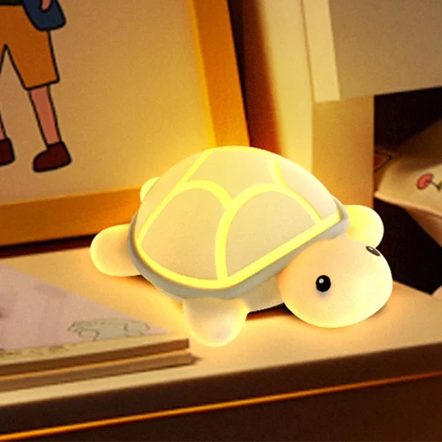 Led Turtle Night Light Cute Silicone Animal Cartoon Soft Lamp Touch Nightlight Children Sleep Light Room Bedside Decoration Gift
Led Turtle Night Light Cute Silicone Animal Cartoon Soft Lamp Touch Nightlight Children Sleep Light Room Bedside Decoration Gift