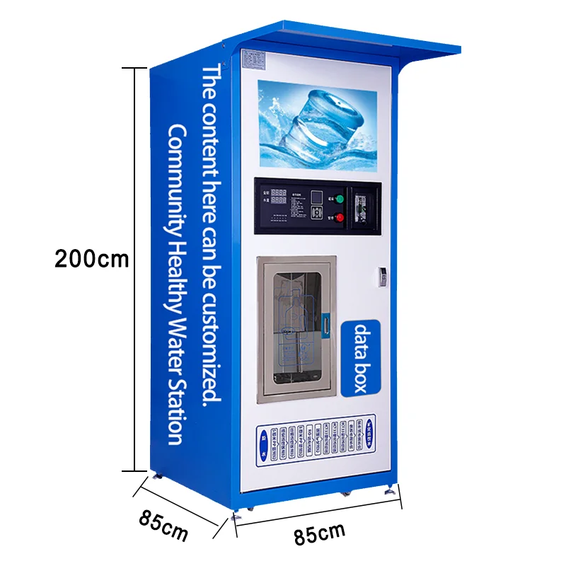 New Hot Sale Outdoor 24H Smart Self-Service Water Vending Machine for Business with RO System
New Hot Sale Outdoor 24H Smart Self-Service Water Vending Machine for Business with RO System