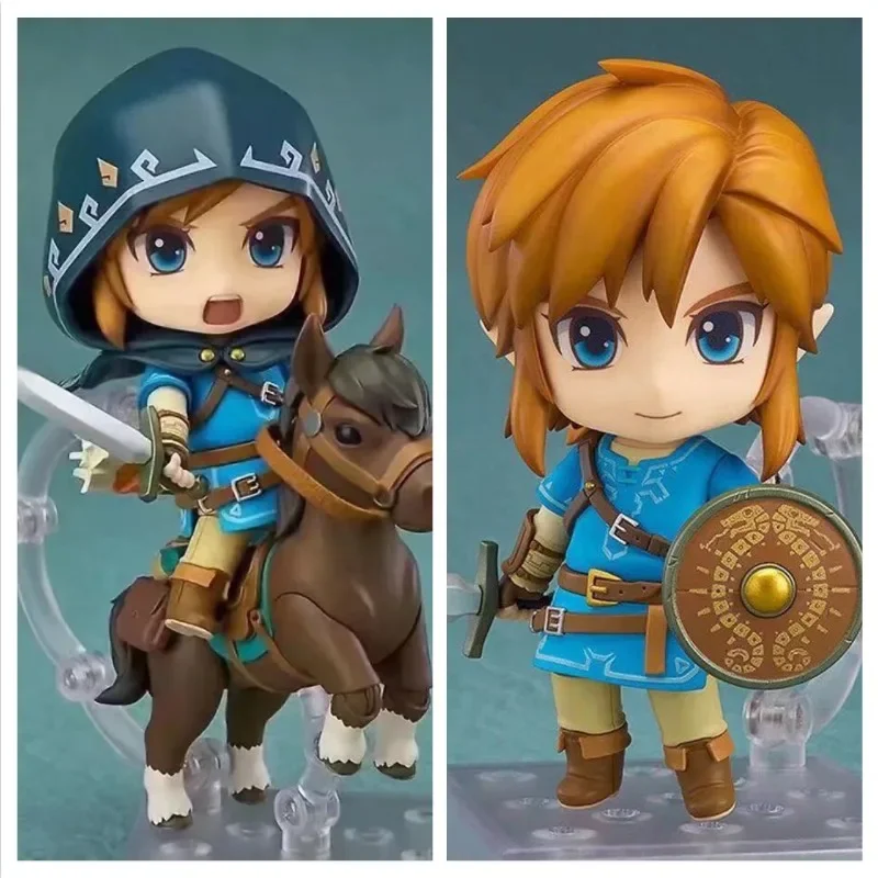 10CM Q version Nendoroid Zelda Link Breath of the Wild movable anime figure model For Children's Gifts
10CM Q version Nendoroid Zelda Link Breath of the Wild movable anime figure model For Children's Gifts