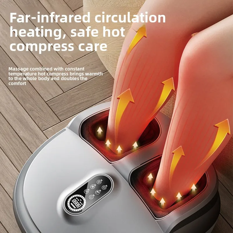 Electric Foot Massager Soothing Shiatsu Foot Massage with Adjustable Air Pressure Heat, Relieves Relexation foot care
Electric Foot Massager Soothing Shiatsu Foot Massage with Adjustable Air Pressure Heat, Relieves Relexation foot care