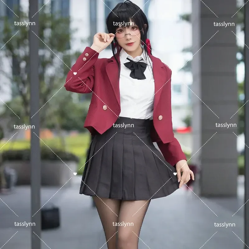 Game Azur Lane Taihou Cosplay Costume L2D IJN Taihou JK Uniform Three-piece College Uniform Wine Red Coat for Women
Game Azur Lane Taihou Cosplay Costume L2D IJN Taihou JK Uniform Three-piece College Uniform Wine Red Coat for Women