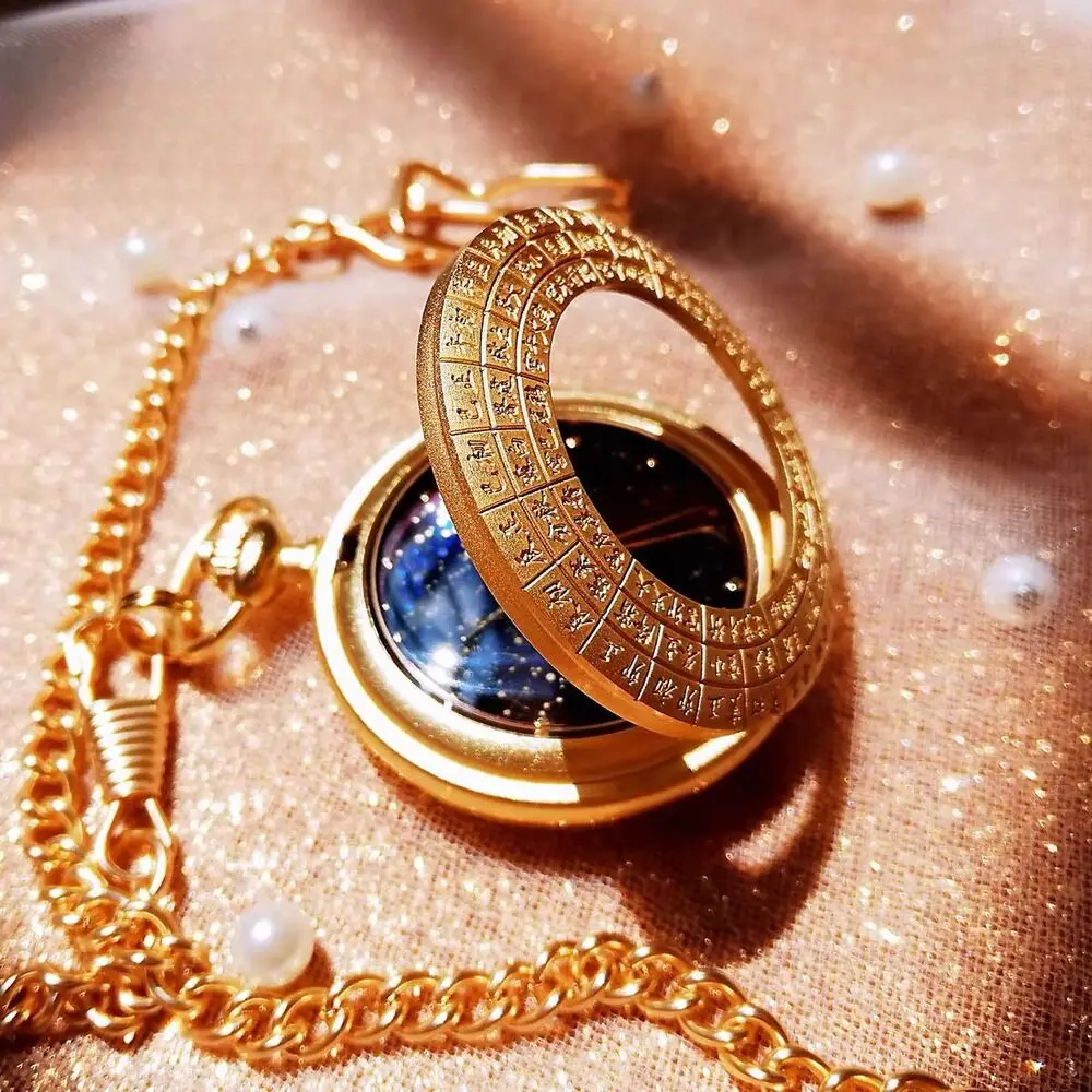 Northern Star Map Pocket Watch Vintage Bronze Blue Sapphire Roman Numerals Museum Gift for Men Women Graduation Birthday 
Northern Star Map Pocket Watch Vintage Bronze Blue Sapphire Roman Numerals Museum Gift for Men Women Graduation Birthday
