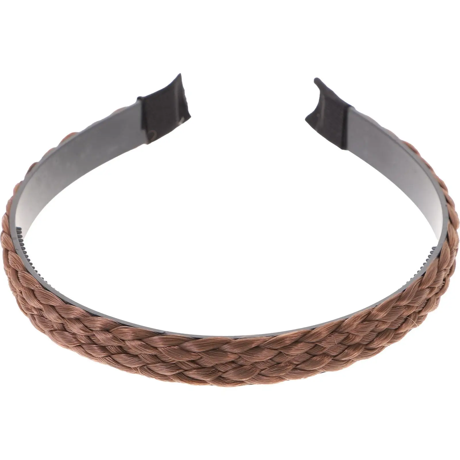 Non slip Headband Black Braid Hair Toppers Women Hoop Plaited Band Synthetic Comfortable Flexible Inner Teeth Stay
Non slip Headband Black Braid Hair Toppers Women Hoop Plaited Band Synthetic Comfortable Flexible Inner Teeth Stay