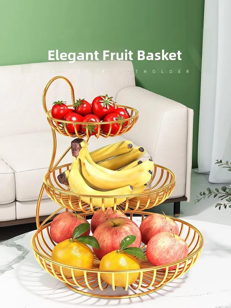 Elegant Multi-Layer Fruit Tray Luxury Tea Table Decoration Snack Storage Basket Nordic Style Handmade Metal Fruit Plate
Elegant Multi-Layer Fruit Tray Luxury Tea Table Decoration Snack Storage Basket Nordic Style Handmade Metal Fruit Plate