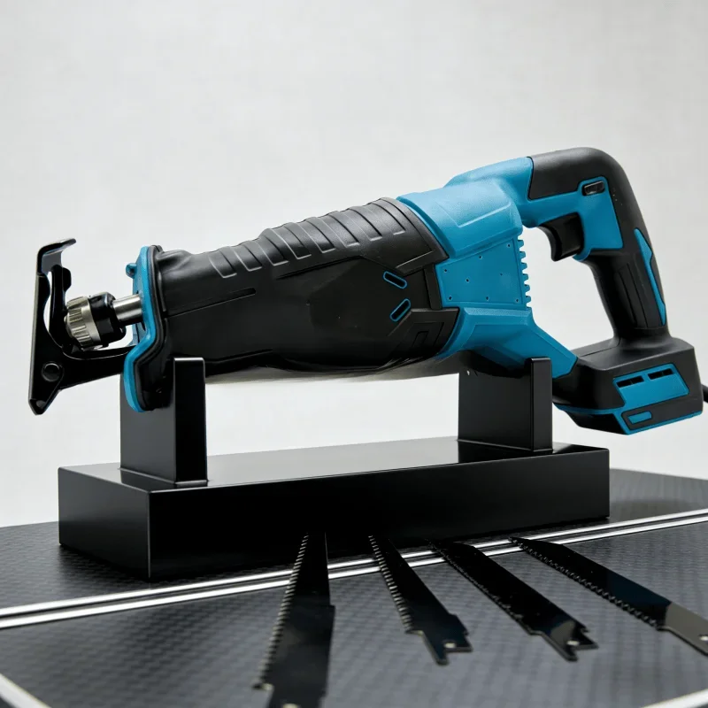 Reciprocating Saw Saber High Power Brushless Cordless Handheld Cutting Saw 20V 18V Lithium Multi Tool with 4 Blades Fit Makita
Reciprocating Saw Saber High Power Brushless Cordless Handheld Cutting Saw 20V 18V Lithium Multi Tool with 4 Blades Fit Makita