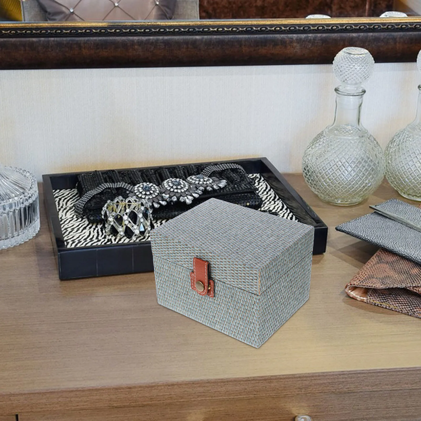 Wooden Storage Box Jewelry Display Case Containers Jewellery Boxes Earrings Necklace Vintage
Wooden Storage Box Jewelry Display Case Containers Jewellery Boxes Earrings Necklace Vintage