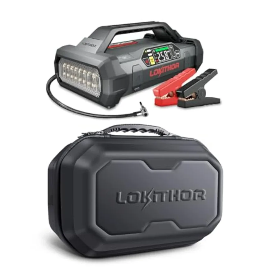 JA300 1500Amp Jump Starter with 150PSI Air Compressor and JA Bag EVA Protection Case for JA300/JA301/JA302/JA400/JA401/JA3000 J
JA300 1500Amp Jump Starter with 150PSI Air Compressor and JA Bag EVA Protection Case for JA300/JA301/JA302/JA400/JA401/JA3000 J