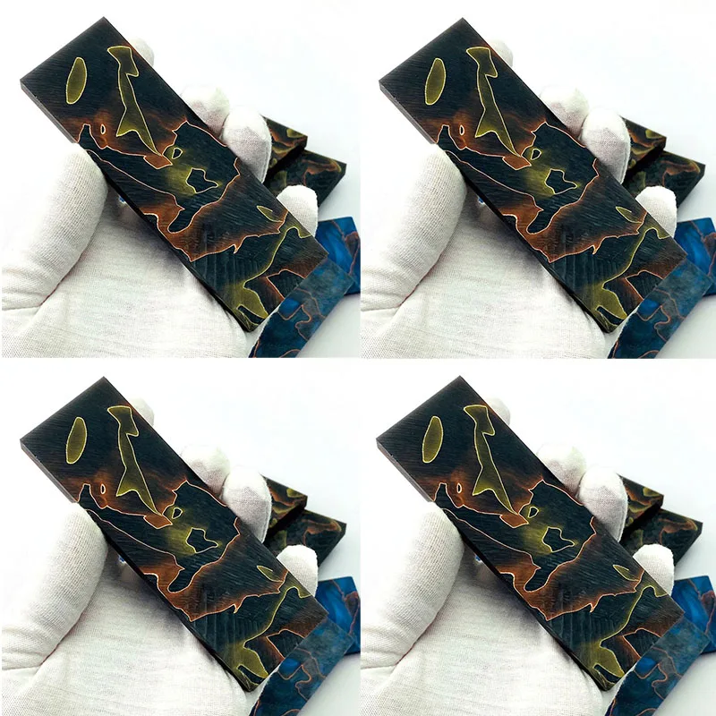 4pcs/lot Copper Mesh Resin Material Knife Handle DIY Making Board Patch Plate For Slingshot Handicraft Tactical Pen Grip Scale
4pcs/lot Copper Mesh Resin Material Knife Handle DIY Making Board Patch Plate For Slingshot Handicraft Tactical Pen Grip Scale