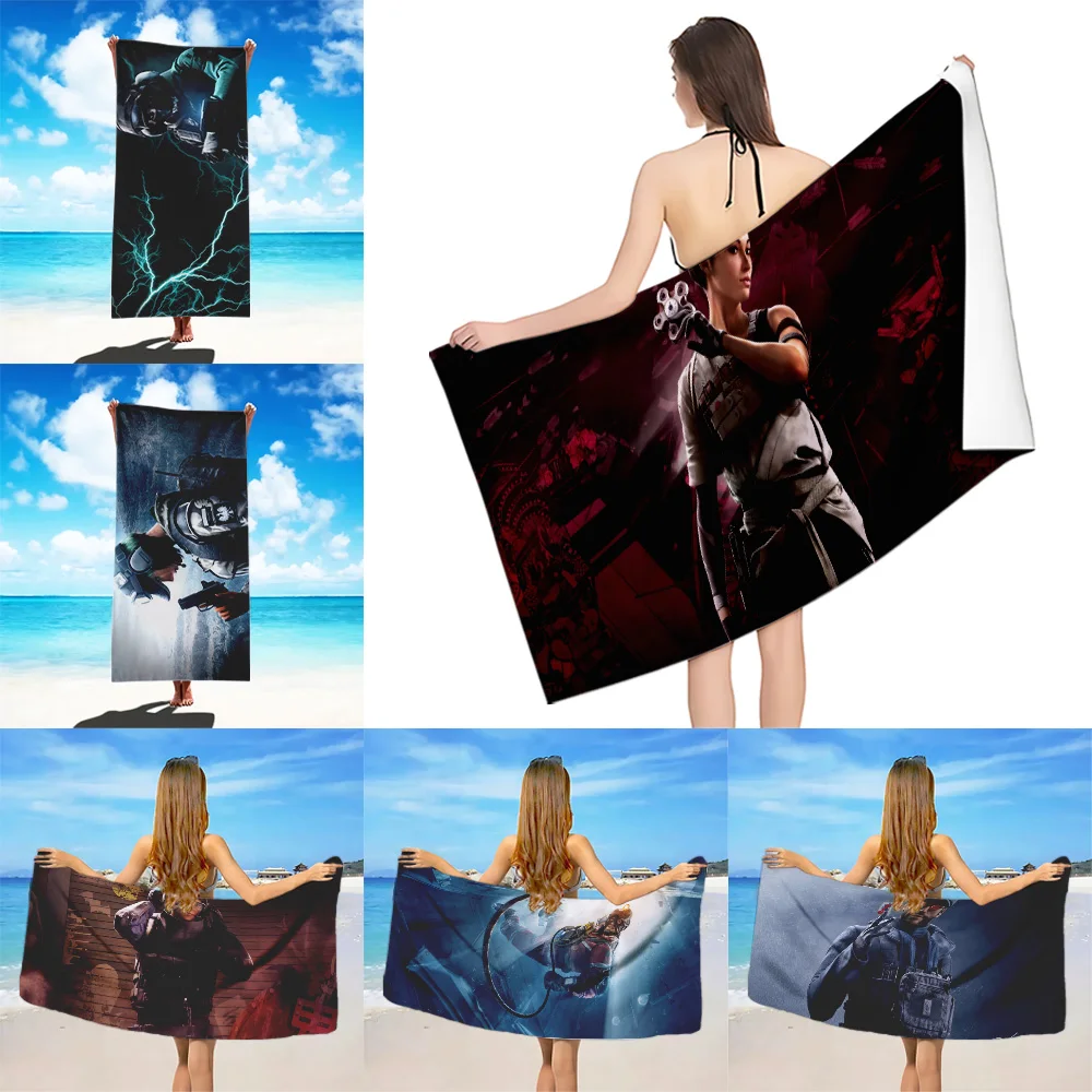 Rainbows Six Siege Beach Towel Microfiber Sand Free Quick Dry Soft Sandproof Pool Towel Gift for Women Travel Gym Shower Camping
Rainbows Six Siege Beach Towel Microfiber Sand Free Quick Dry Soft Sandproof Pool Towel Gift for Women Travel Gym Shower Camping