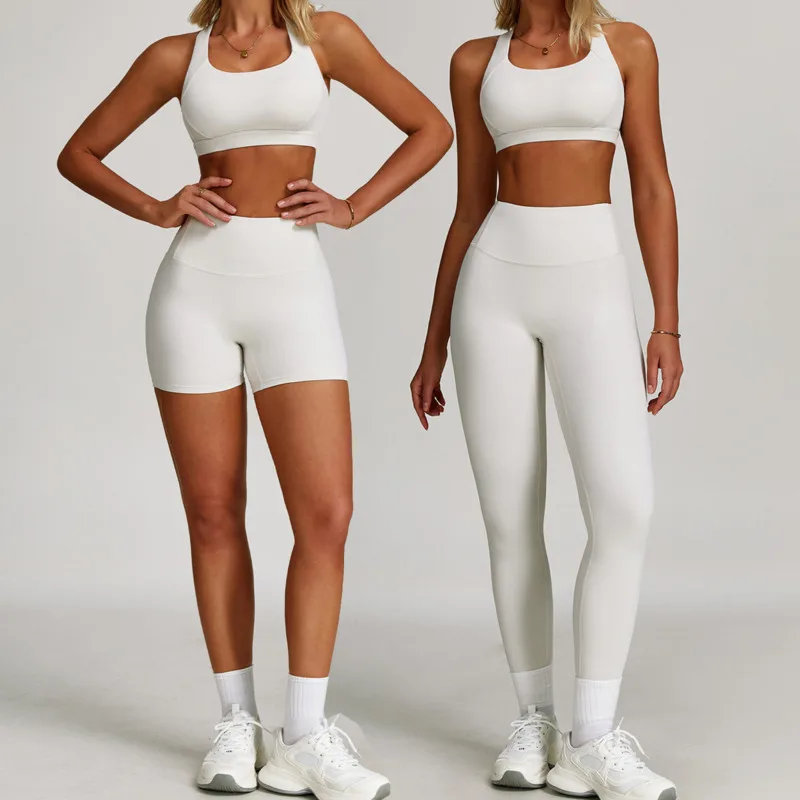 Yoga Set 2 Pieces Women Tracksuits Workout Sportswear Gym Clothing Fitness Crop Top High Quality Leggings Sports Shorts Suits
Yoga Set 2 Pieces Women Tracksuits Workout Sportswear Gym Clothing Fitness Crop Top High Quality Leggings Sports Shorts Suits