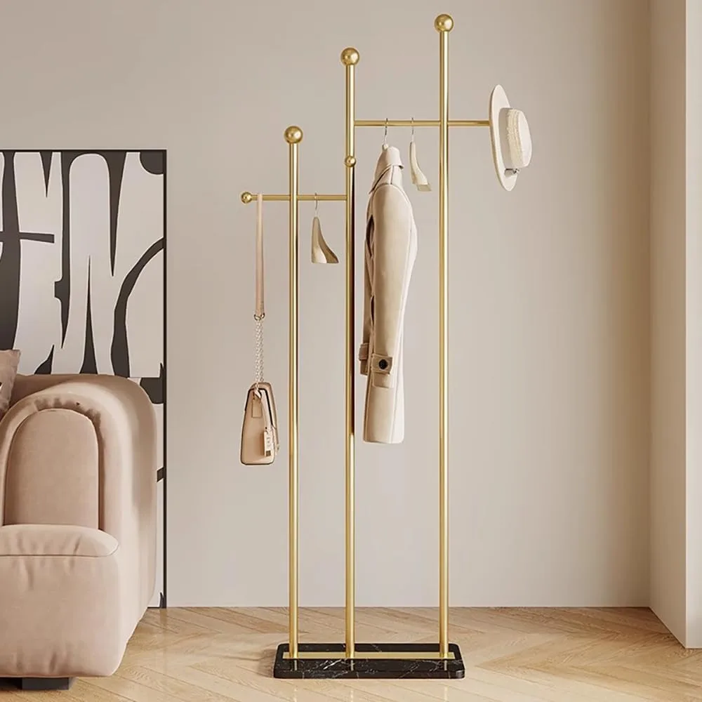 Heavy Duty Standing Coat Rack with Marble Base for an entryway, living room, or bedroom, Easy to Assemble Metal Coat Rack
Heavy Duty Standing Coat Rack with Marble Base for an entryway, living room, or bedroom, Easy to Assemble Metal Coat Rack