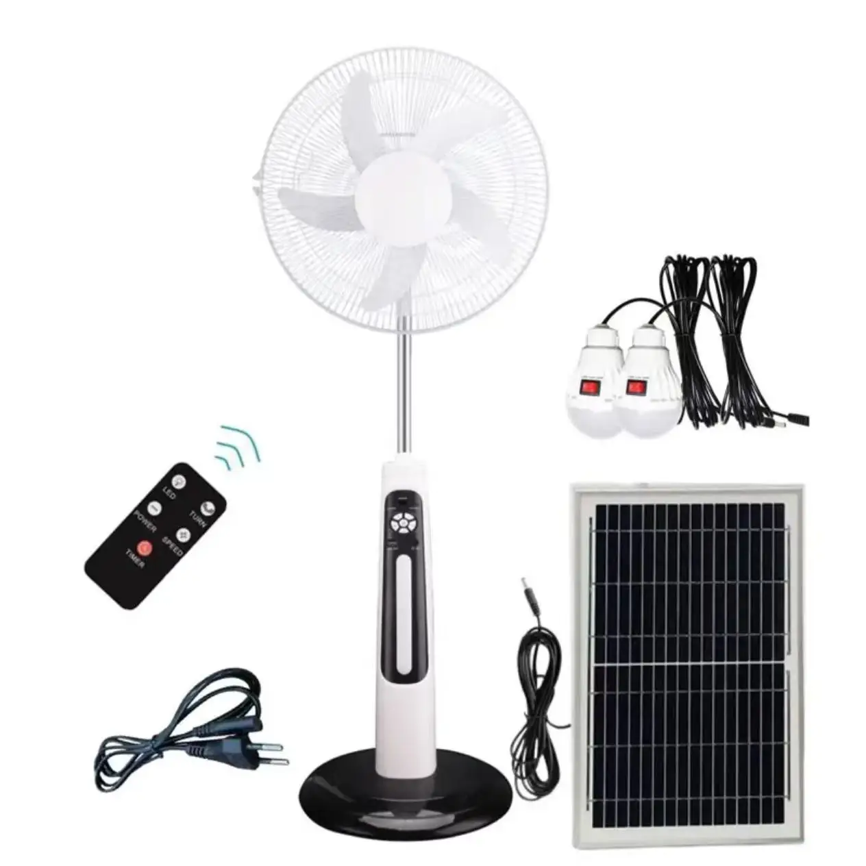 Solar Pedestal Floor Stand Fan 9 High-Speed Battery Operated Remote Control Outdoor Household Rechargeable Standing Fan
Solar Pedestal Floor Stand Fan 9 High-Speed Battery Operated Remote Control Outdoor Household Rechargeable Standing Fan
